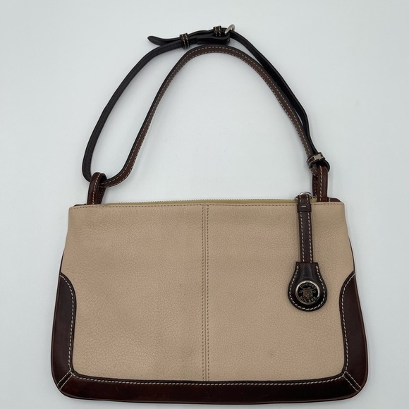 Vintage Dooney & Bourke Handbag Envelope Purse All Weather Pebbled Leather - Picture 2 of 13